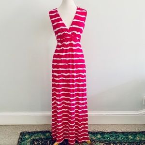 Michael Kors Maternity Pink Summer Maxi Dress